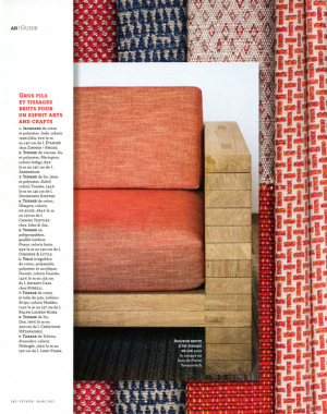 Designer: Pierre Yovanovitch Interior Design, Paris, France Fabric: Couture Fine Tweed N.5/Paprika