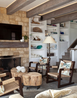 Designer: Anne Michaelsen Associates Fabric: Marrakech/Pale Tobacco on sofa