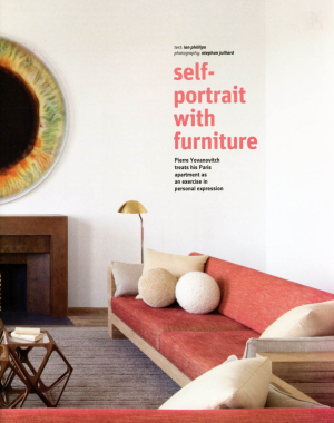Designer: Pierre Yovanovitch Interior Design